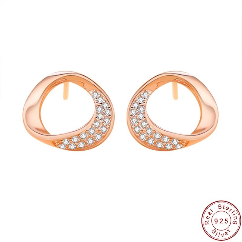 

Женские серьги-гвоздики из серебра 925 пробы с фианитом