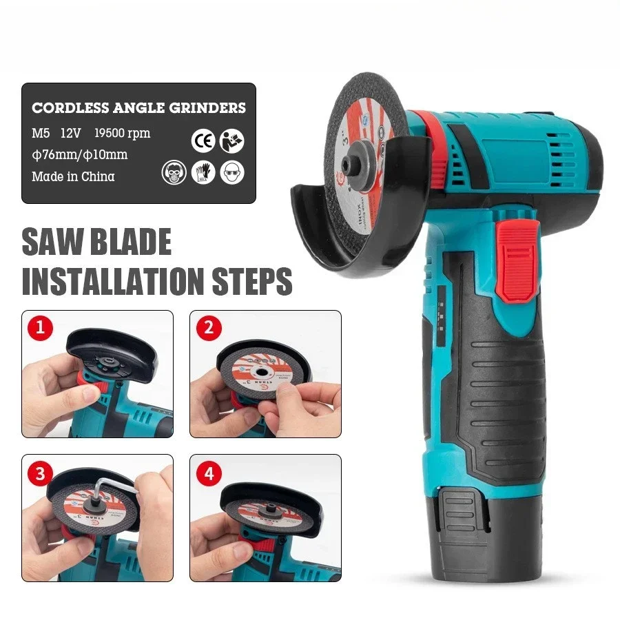 7 шт. 76 мм лезвие пилы металлические режущие диски шлифовальный круг отрезные