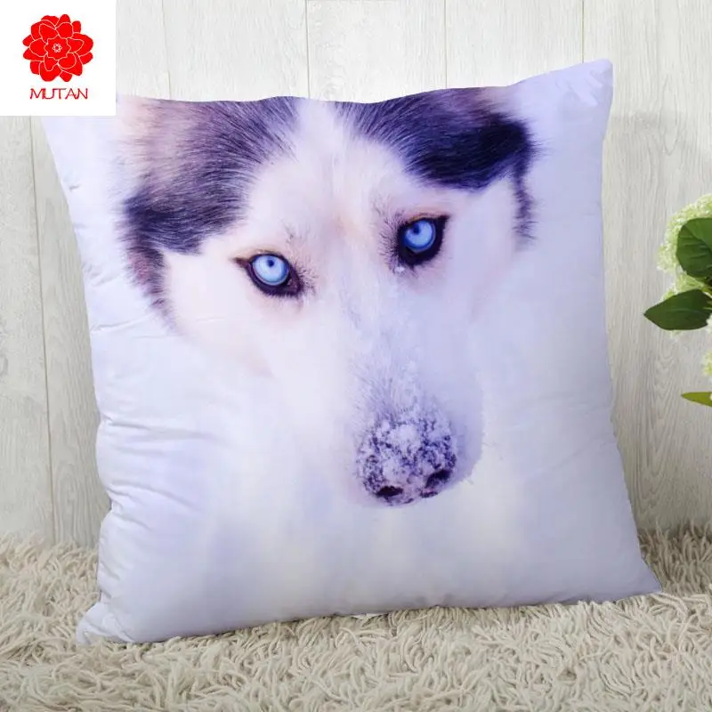 

Pillow Cover Husky Customize Pillow Case Modern Home Decorative Pillowcase For Living Room 45X45cm,40X40cm A2020.4.29