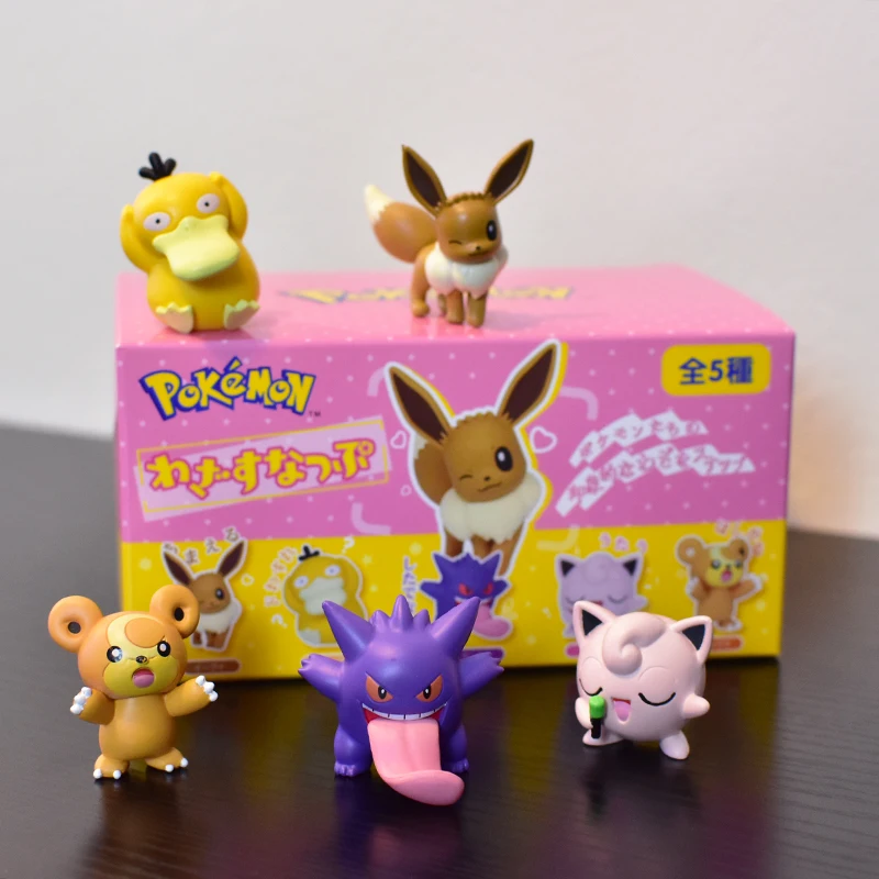 Pokemon 5, развлекательные навыки, стили, фигурки, Eevee Jigglypuff Psyduck Gengar, модель 5, куклы, коллекционные украшения для рабочего стола (art.: 3920d0e86eb97) - 3920d0e86eb97