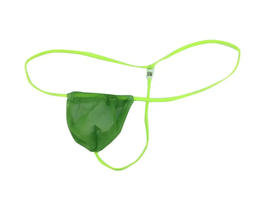 

Sexy Lingerie men's underwear Thong G-Strings transparent breathable pants Net yarn Thongs man briefs Gays Underwear