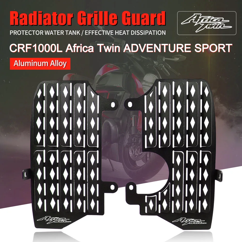 

Motorcycle Accessories Radiator Guard Radiator Grille Cover For Honda CRF1000L Africa Twin CRF1000L Sports ADV 2017 2018 2019