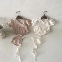 fashion baby girls romper cotton sleeveless ruffles baby rompers infant playsuit jumpsuits cute newborn clothes