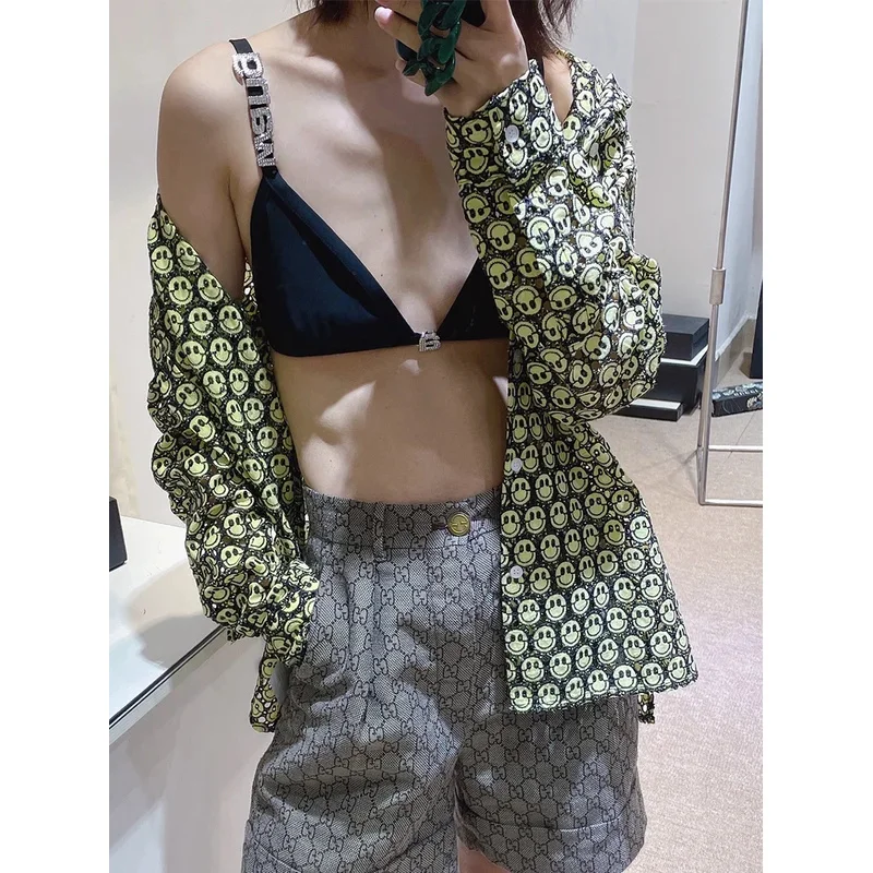 Новинка 2024 белые трусики из чистого хлопка комплект нижнего белья купальник Wang