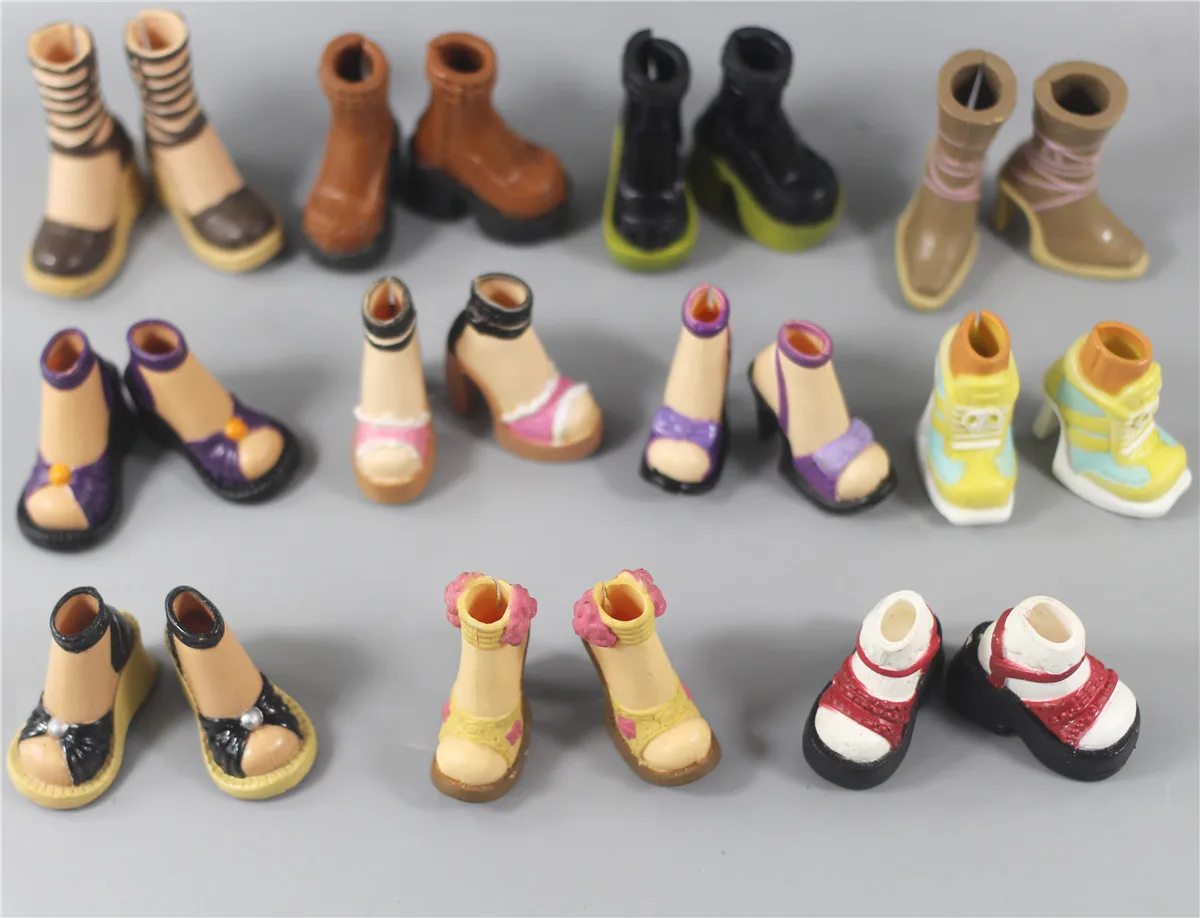 

30cm doll shoes / limited edition boots High heel shoes for 1/6 xinyi BJD barbie licca doll / doll accessories / Xmas gift