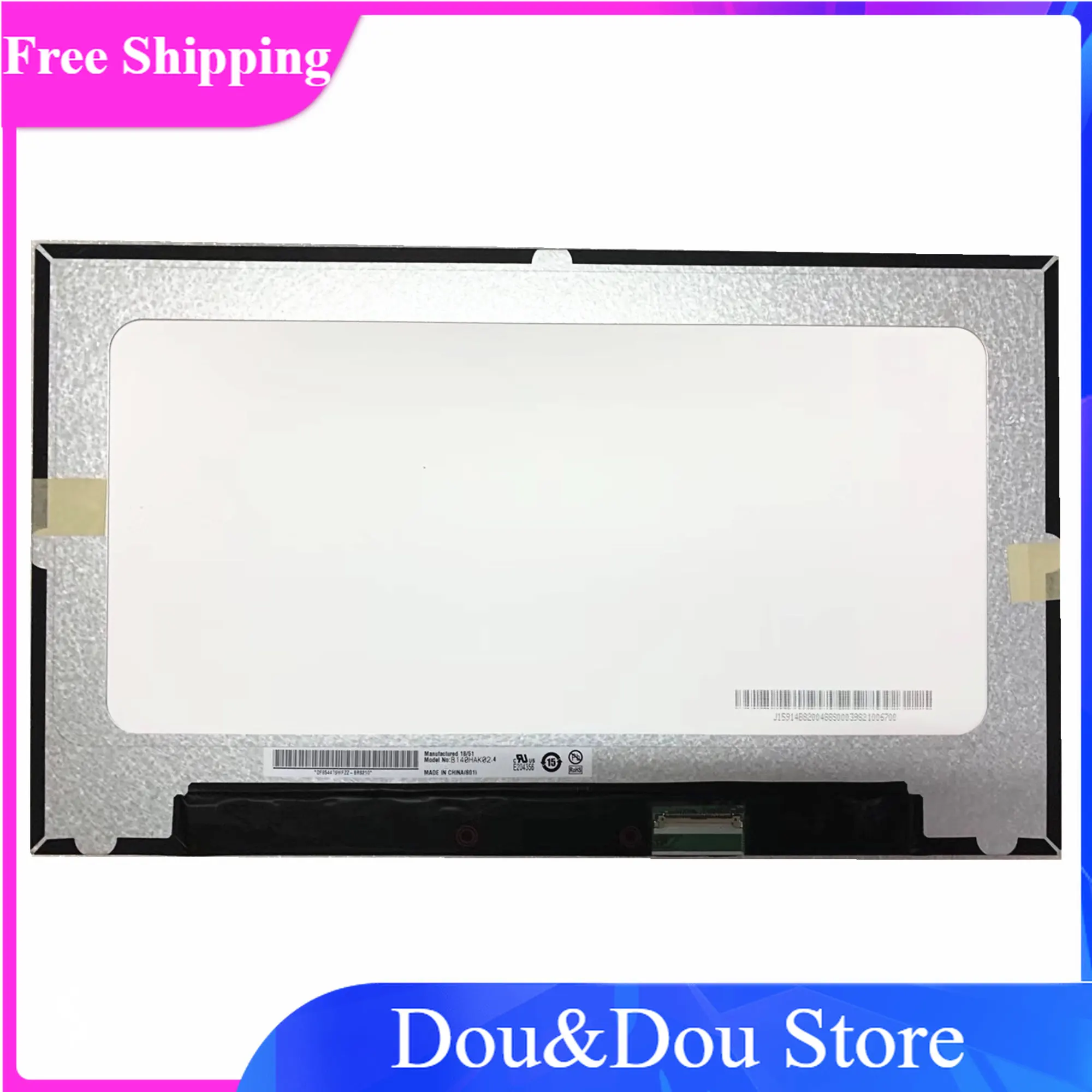 

B140HAK02.4 14.0" 1920*1080 EDP LCD SCREEN Panel Replacement Laptop LED LCD Screen