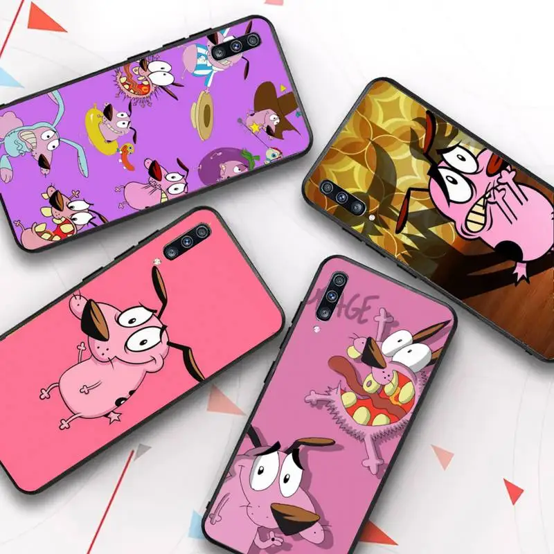 

RuiCaiCa Dog-Courage-Cowardly Phone Case for Samsung Galaxy A 51 30s a71 Soft Silicone Cover for A21s A70 10 A30 Capa