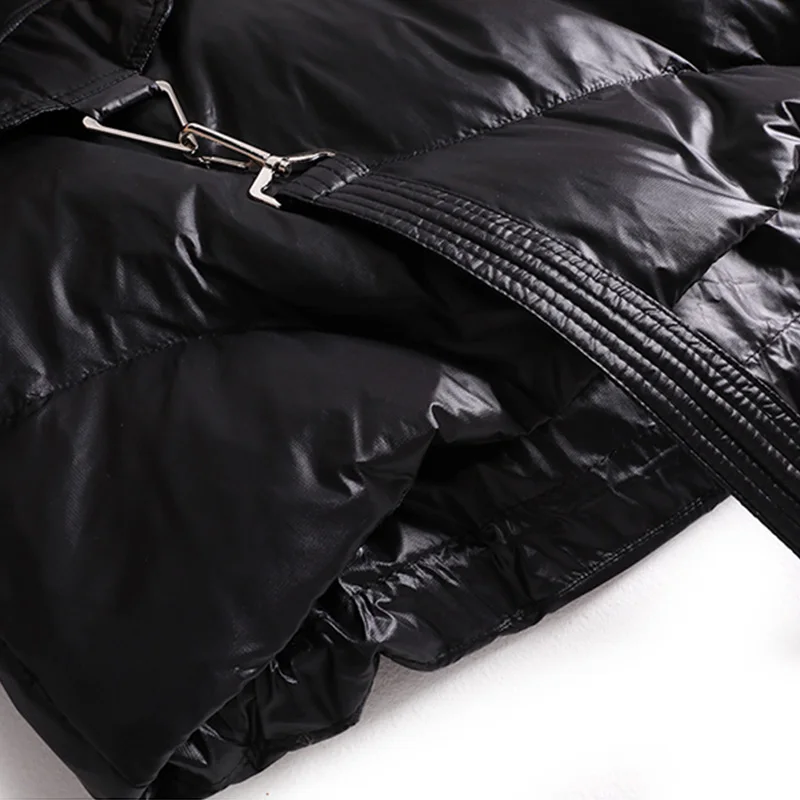 Fitaylor Winter New Stand Collar Feather Vest Jacket Women 90% White Duck Down Sleeveless Coat Casual Loose Fluffy Warm Outwear