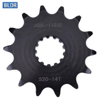 520 14t 520 14 tooth 14t drive front sprocket gear wheel for kawasaki kle300 kle300c versys x abs kle 300 2017 2019 18 2020 2021