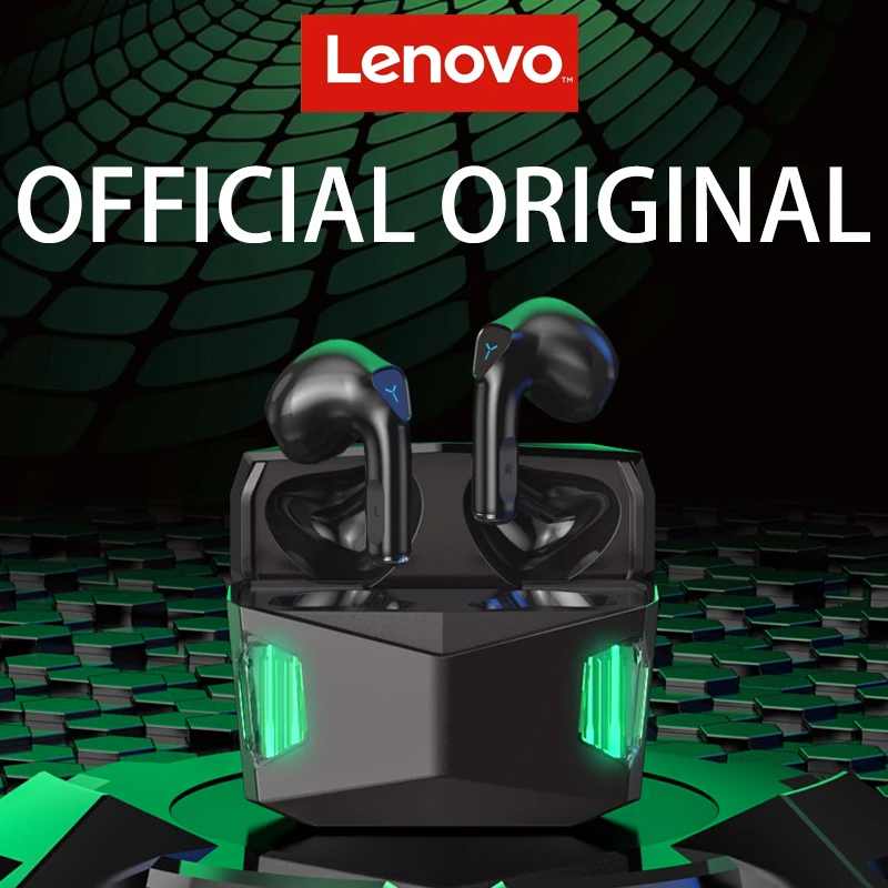 

Беспроводные наушники Lenovo GM5 TWS, наушники Bluetooth, Спортивная гарнитура с низкой задержкой, игровые наушники с двойным микрофоном, 2022