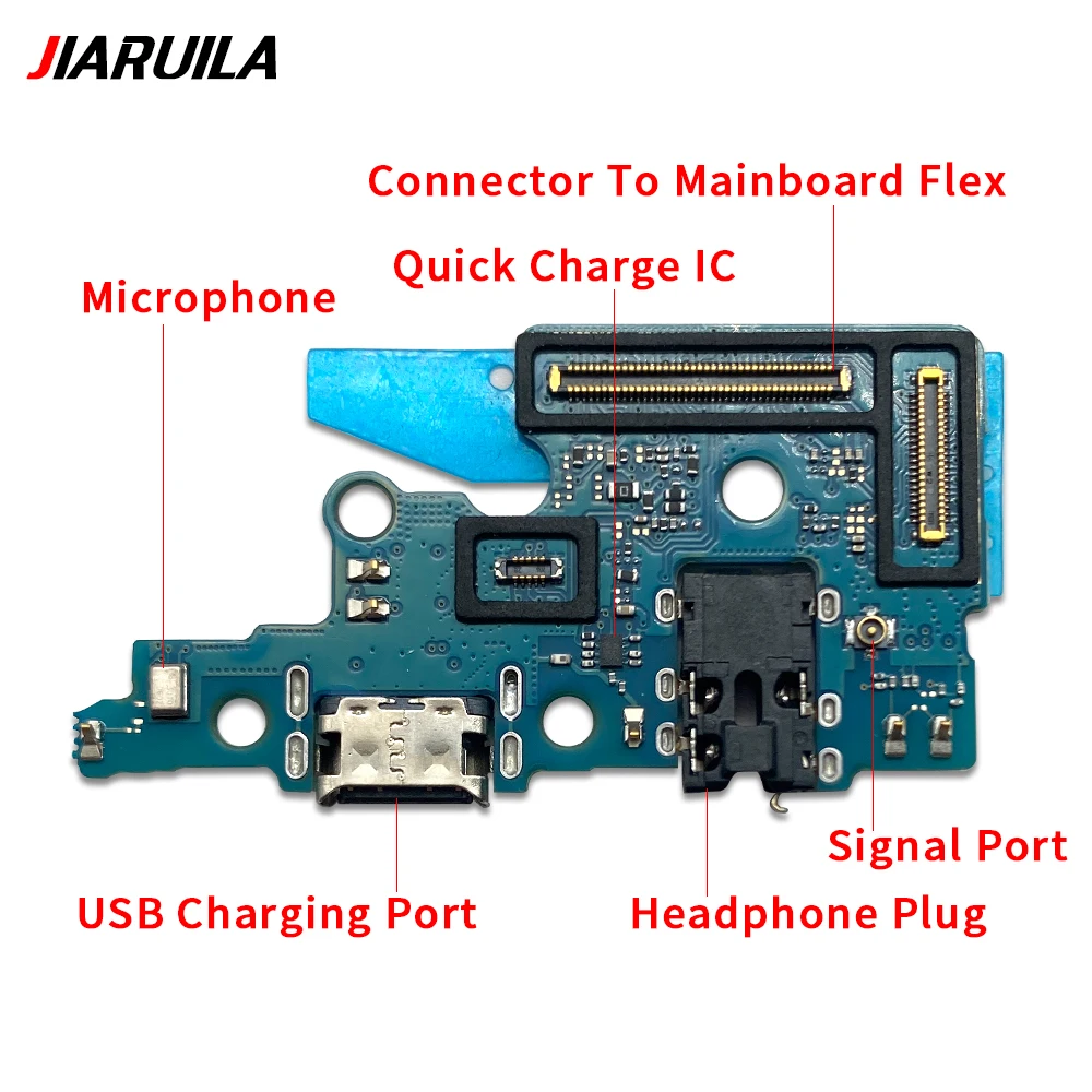 Для Samsung A20 A30 A40 A50 A70: USB-разъем для зарядки, док-станция, плата микрофона, гибкие кабели для материнской платы (art.: 3920dc50d07f3) - 3920dc50d07f3