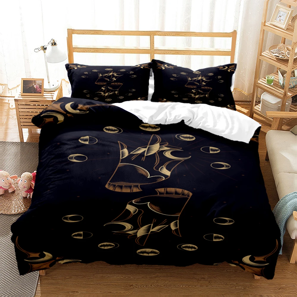 

Mysterious celestial body Digital Print Polyester Bedding Sets Child Kids Covers Boys Bed Linen Set for Teens bedding set