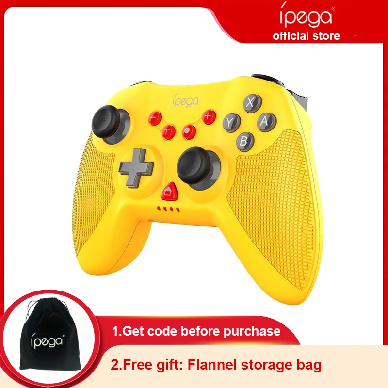 

Ipega PG-SW020 Bluetooth Gamepad Wireless Game Console Controller Joystick for Nintendo Switch N-Switch Switch Lite Pro PC PS3