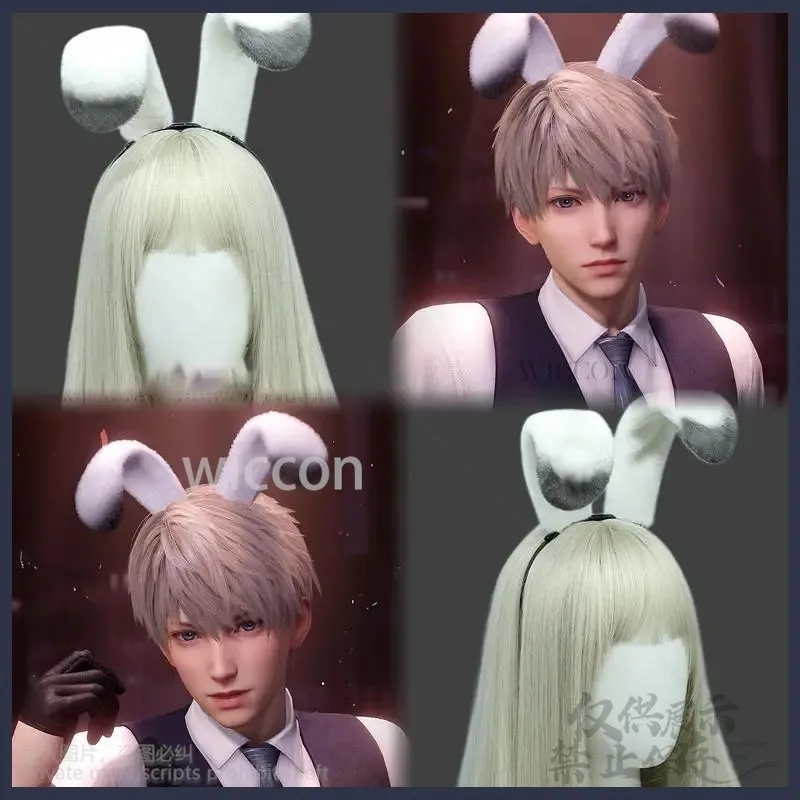 Аниме-игра Love And Deepspace косплей пушистая повязка на голову с заячьими ушками