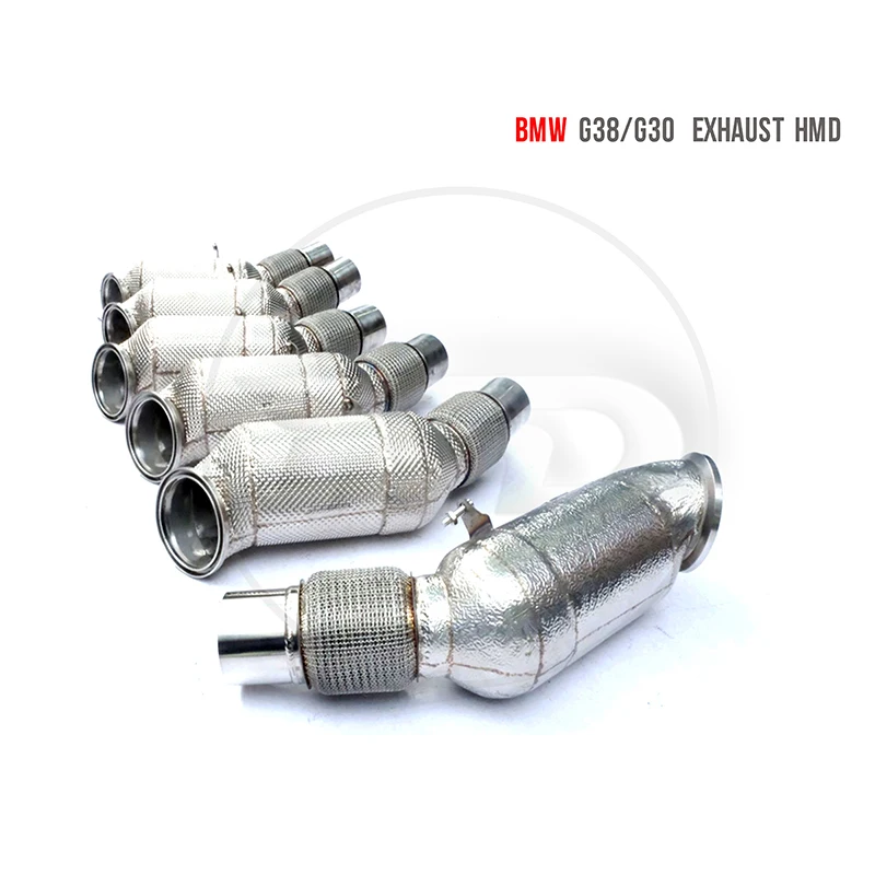 

HMD Exhaust Manifold Downpipe for BMW G20 G28 G30 G38 B38 B48 Car Accessories With Catalytic Header Without Cat