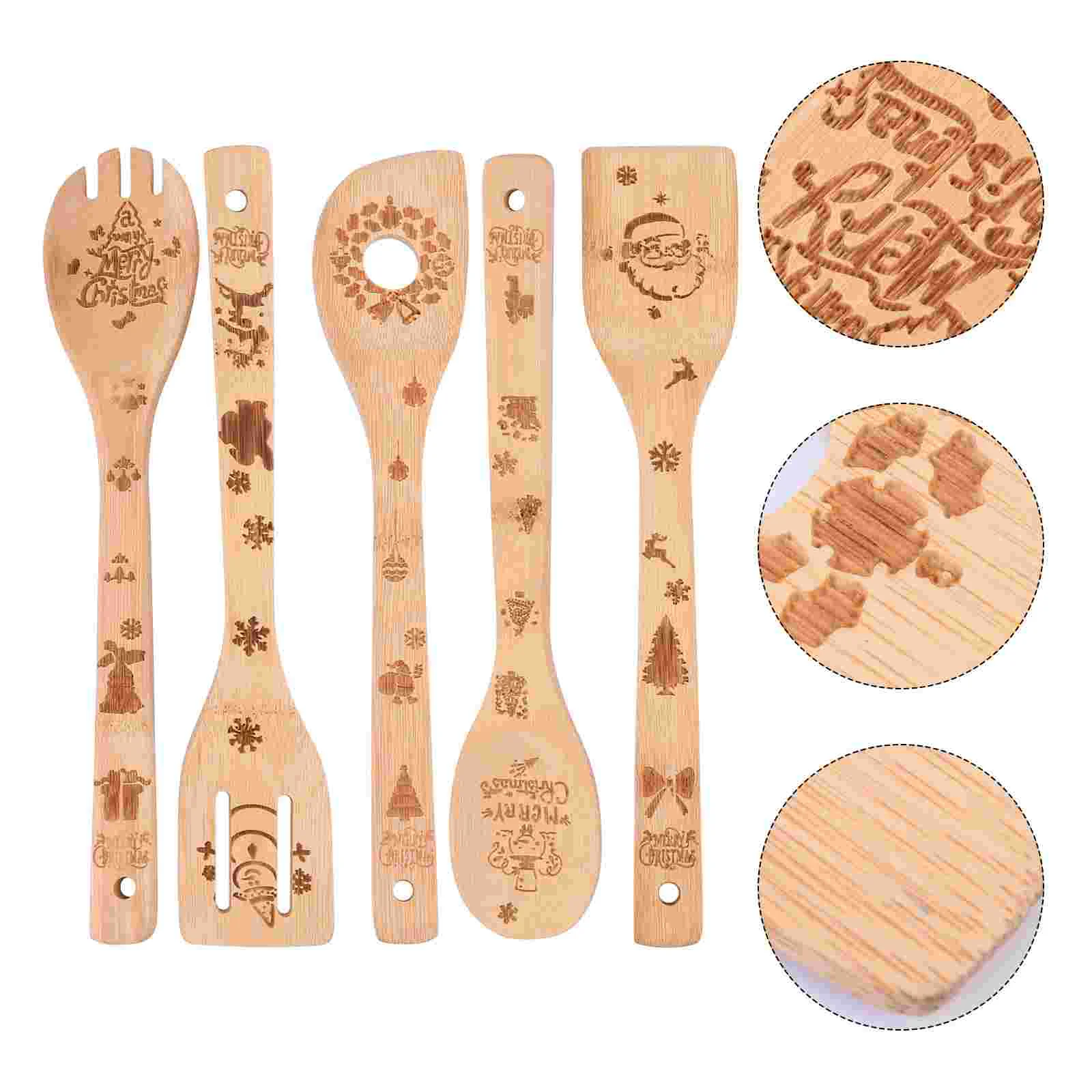 

1 Set of 5Pcs Kitchen Supplies Multifunction Kitchen Kit for Xmas