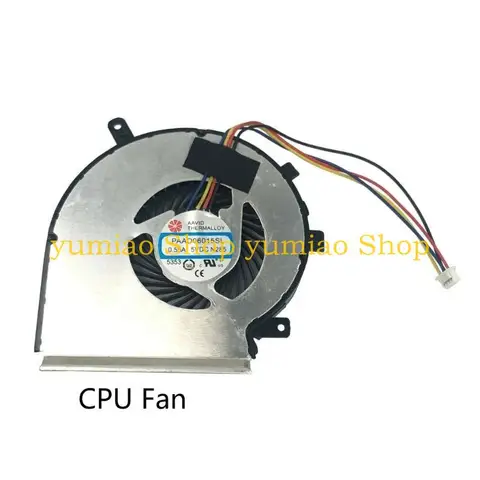 587B Высокоскоростной процессор CPU Cooler Cooling для вентилятора для MSI GE62VR GL62M GP62MVR GL62VR