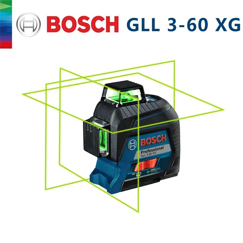 

Уровень лазерный BOSCH, 12 линий, 3D, самонивелирующийся