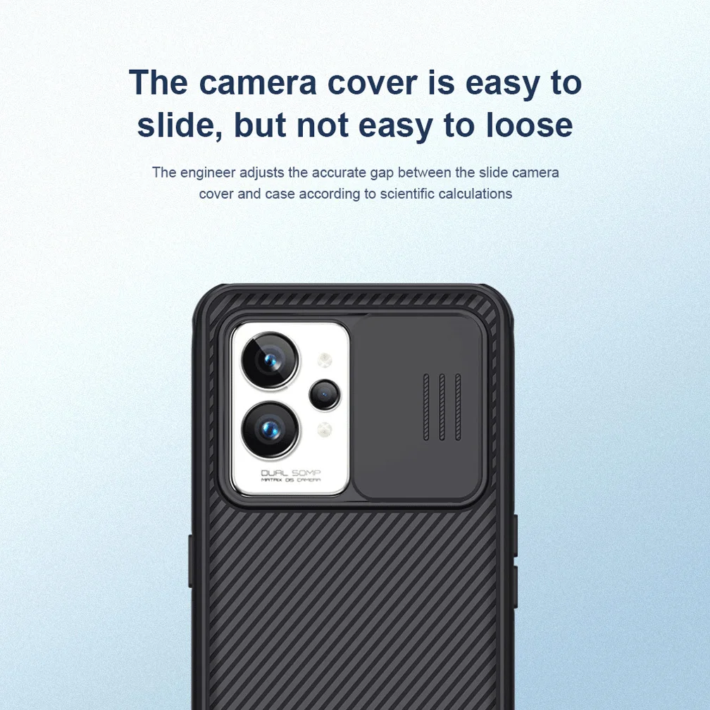 for oppo realme gt 2 pro case nillkin camshield pro sliding lens shell camera protective case for realme gt 2 pro phone cover free global shipping