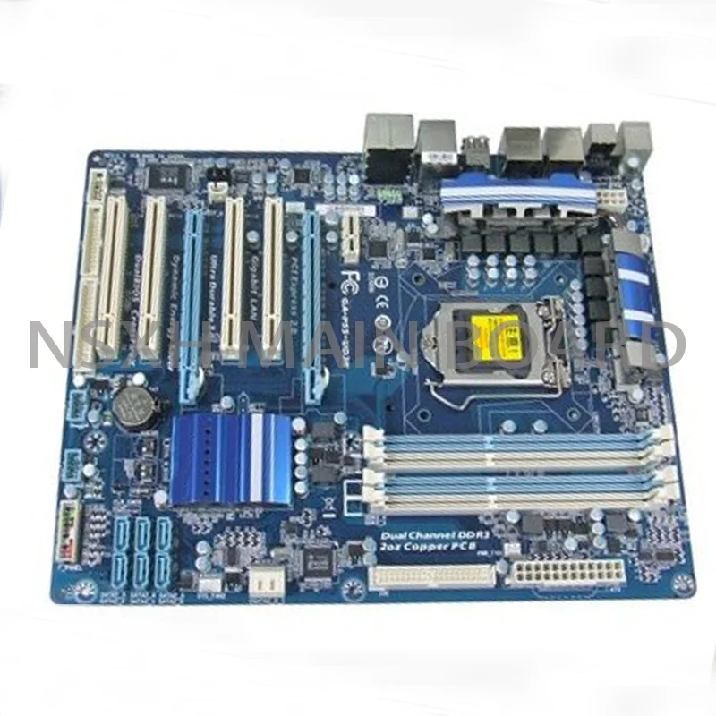 Для детской материнской платы 16 Гб LGA 1156 DDR3 ATX P55 материнская плата 100% протестирована полностью работает