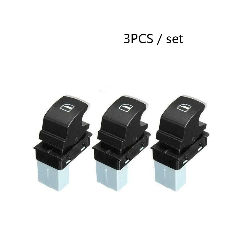 

New High Quality Chrome single Window Switch For VW CC TIGUAN PASSAT B6 GOLF JETTA MK5 MK6 Eos Touarge 5ND 959 855 / 5ND959855