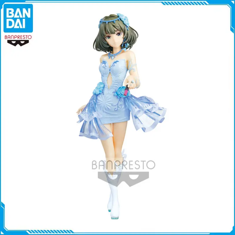 

Bandai Original Anime The Idol Master Cinderella Girls Takagaki Kaede Action Figures Collectible Espresto Model Ornament Gift