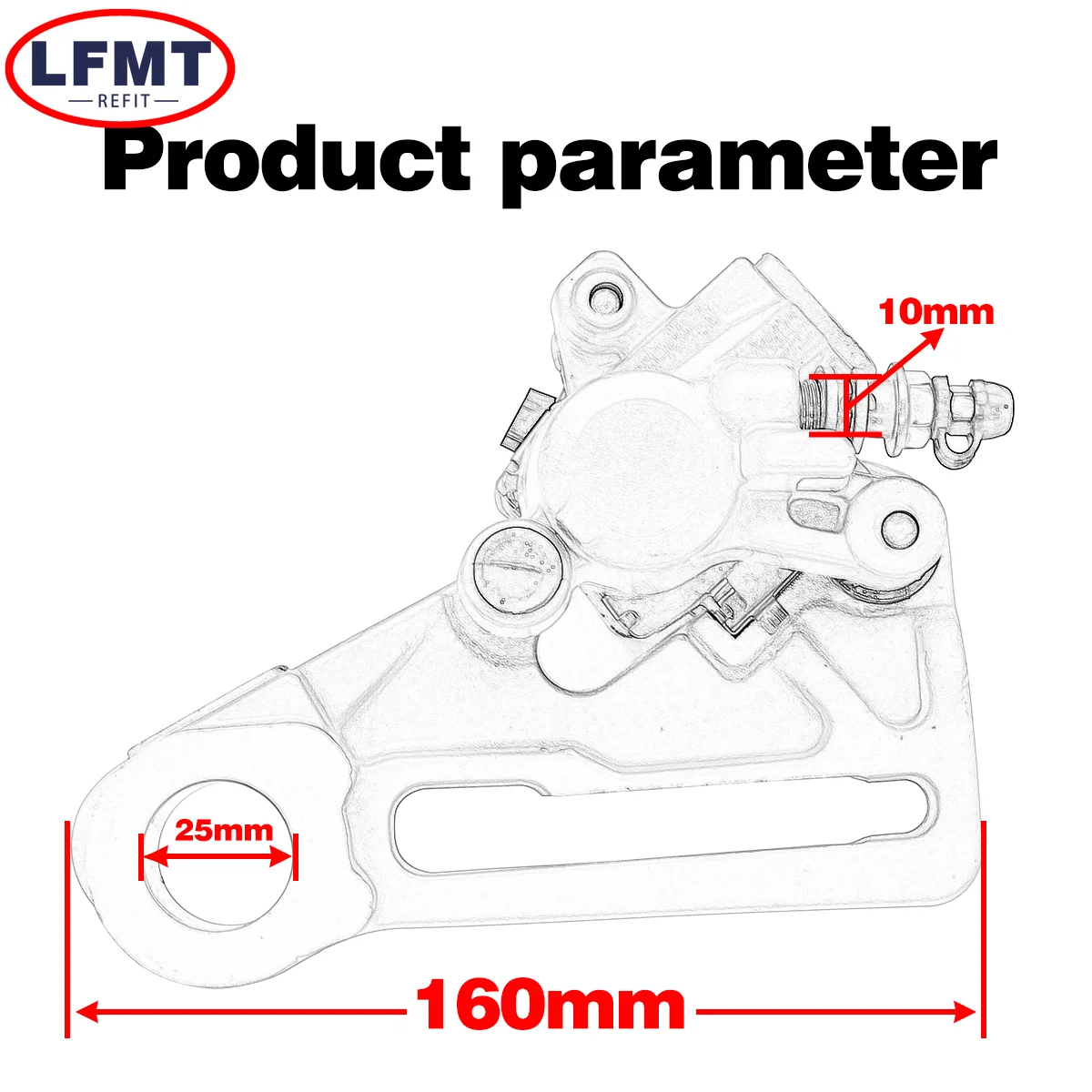 Фото Задний тормозной суппорт для KTM SX XC SXF XCF XCW XCFW EXC EXCF 6D 125 150 200 250 300 350 450 500 530 для Husqvarna FC FE TC TE №3