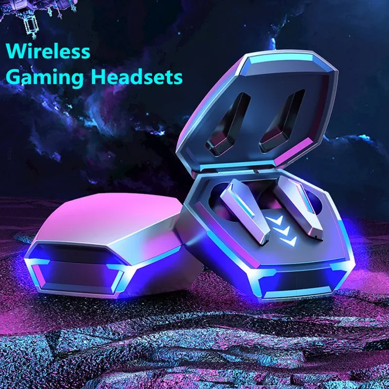 

2023TWS M10 Wireless Gaming Headsets 5.0 Sports Waterproof Earphone 40ms Low Latency Bluetooth Noise Cancelling Earbuds Headsets