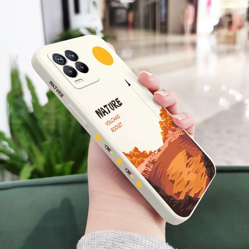 

Fire and Ice Case For OPPO Realme 9 9i 8 8i 7 7i 6 Pro C31 C35 C1 C11 C12 C15 C20 C21Y C25 C25S F19 F17 F9 Pro Cover