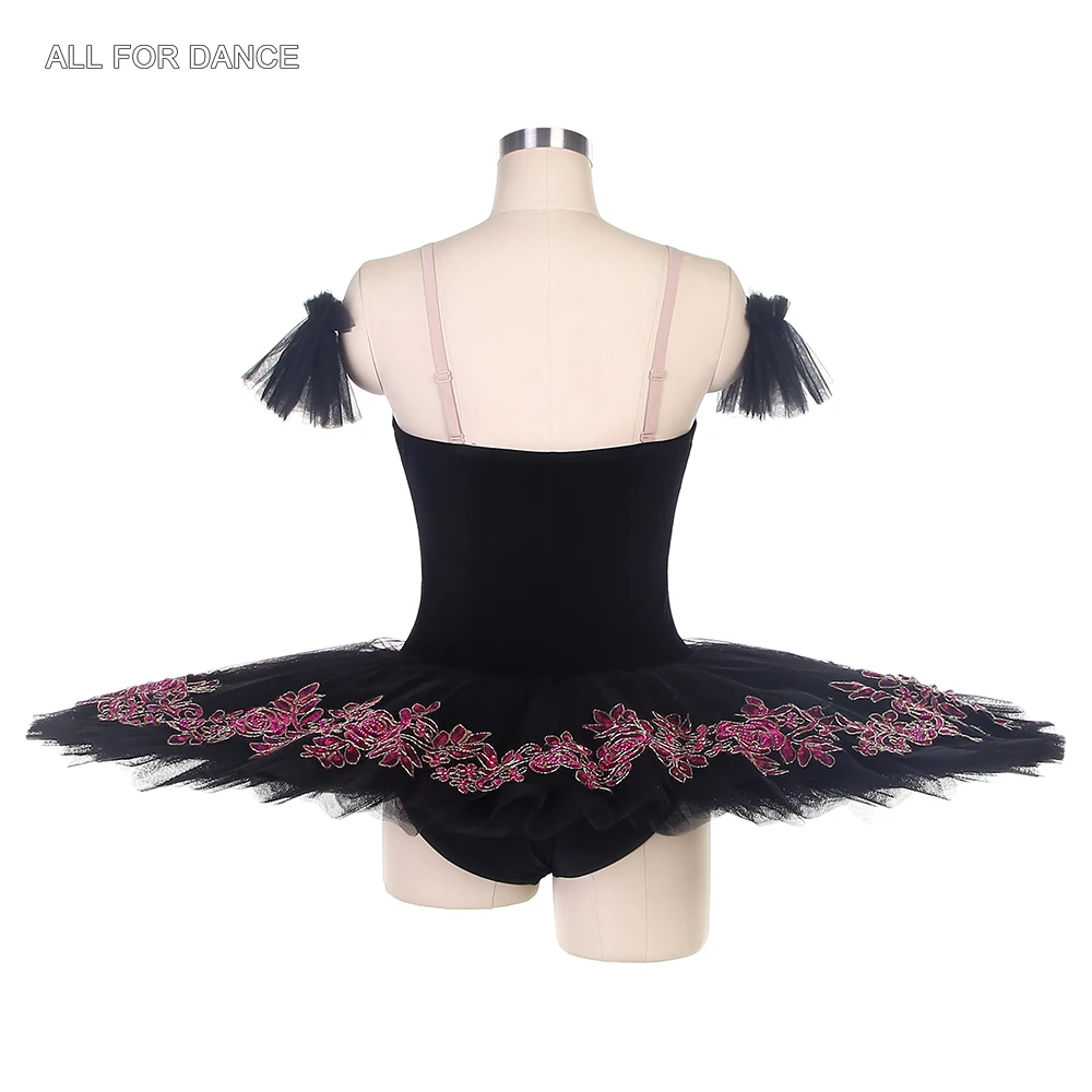BLL023 Черные предпрофессиональные балетные танцевальные пачки костюмы балерины