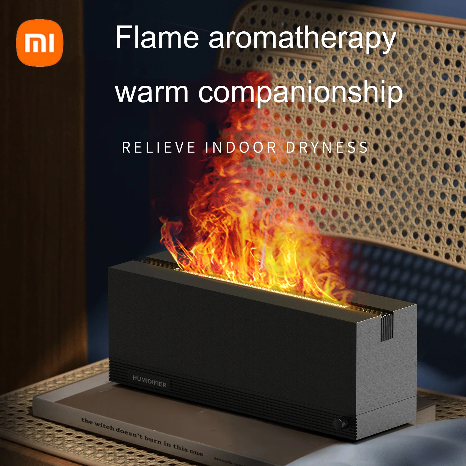 

Увлажнитель воздуха Xiaomi с ароматизатором, 320 мл, USB Type-C