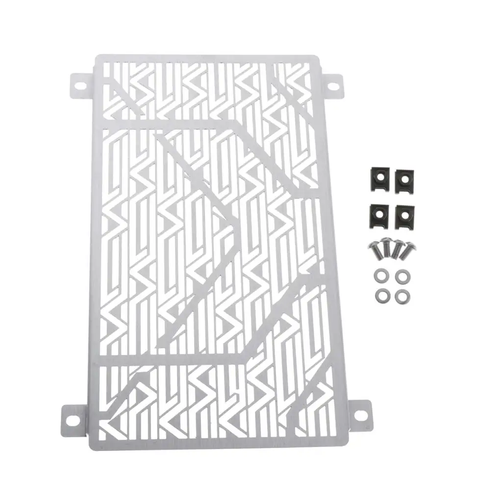 

Motorcycle Silver Front Grille Guard Cover for Ninja250 18 ~ 19