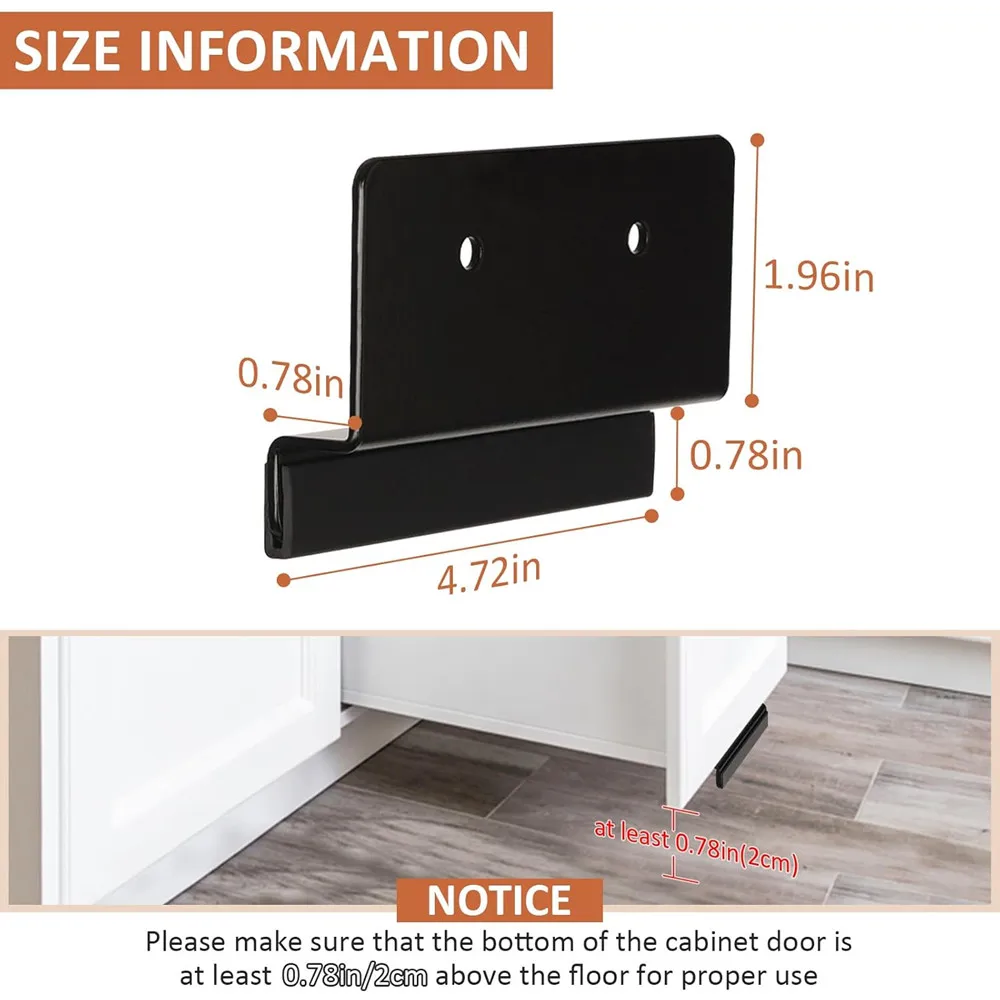 Ножка шкафа для ящика мусора бесконтактные монтажные ручки без помощи рук