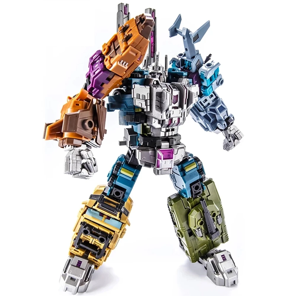 

With Box Transformation G1 Bruticus PT05 PT-05 5 In 1 Oversize 27CM Combination Action Figure Robot Kids Gifts Toys