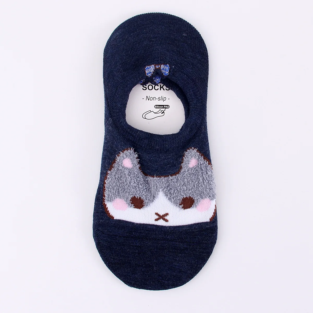 5 Pair/lot Women Cute Animal Socks  Cat Socks Novelty Funny Crew Sock Gifts for Women