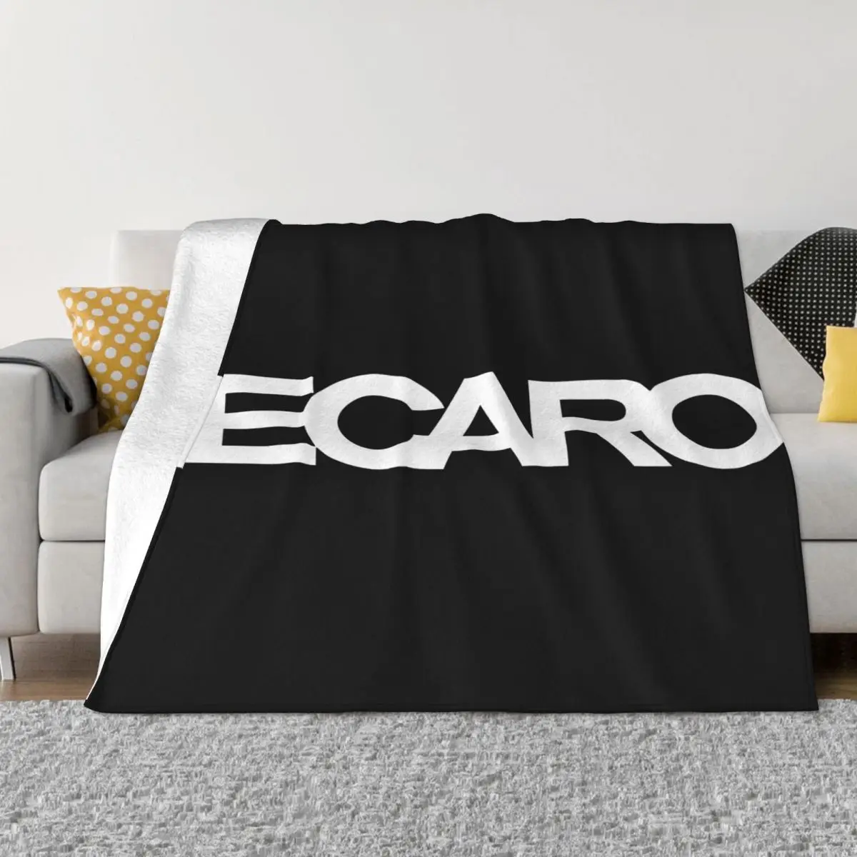 Одеяло с логотипом Recaro покрывало на кровать винтажные пушистые мягкие одеяла