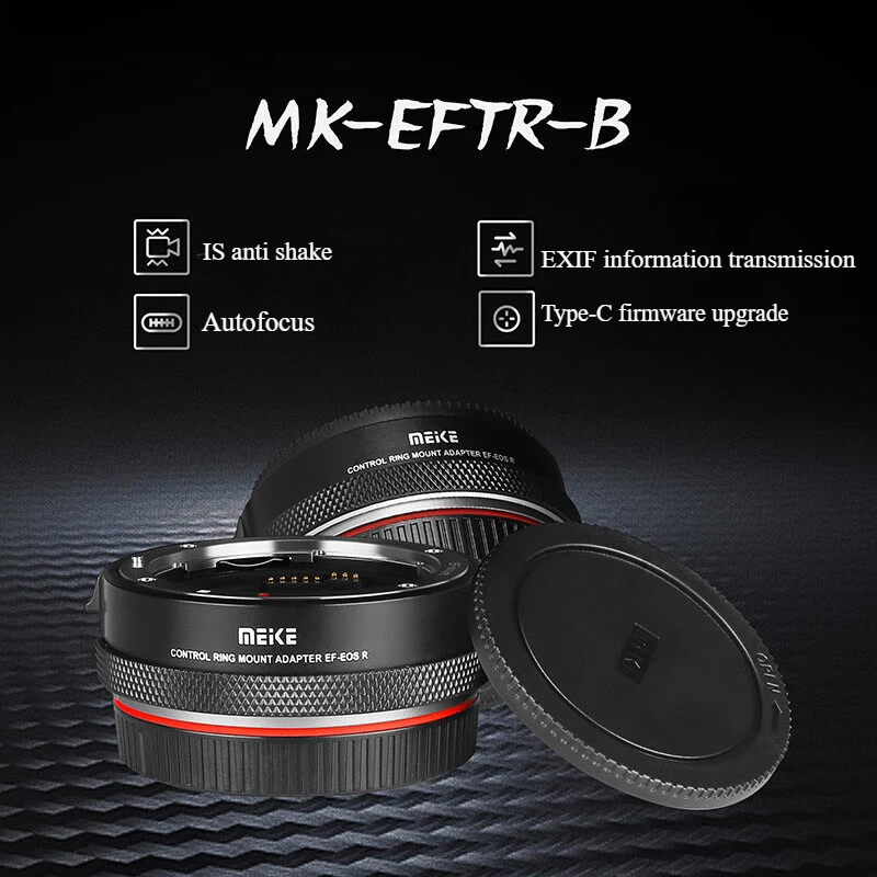 Фото Автофокус Meike MK-EFTR-B, совместимый с объективом Canon EF/EF-S и переходное кольцо с функцией автоматического управления Canon EOSR №3