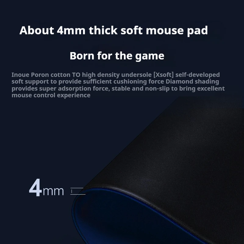 ATK x Leviathan Custom Mouse Pad Japan Inoue Poron Большой коврик для мыши Настольный с управлением