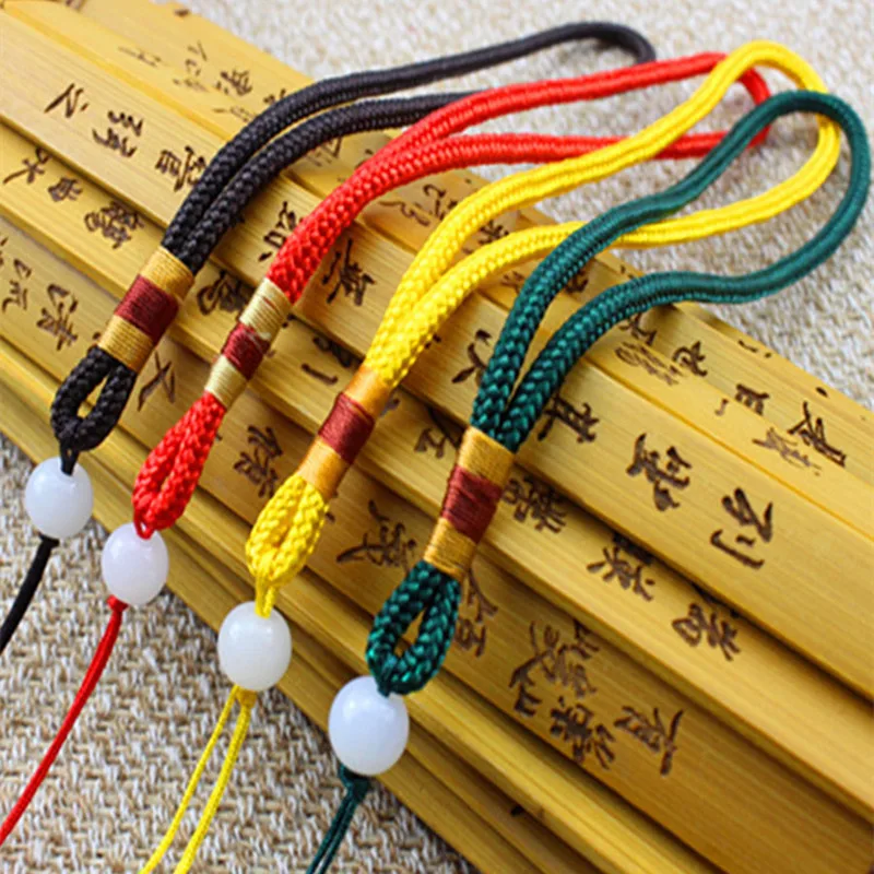 

Rope hand-woven detachable mobile phone lanyard hand string bracelet rope school hand-woven rope keychain colorful lanyard