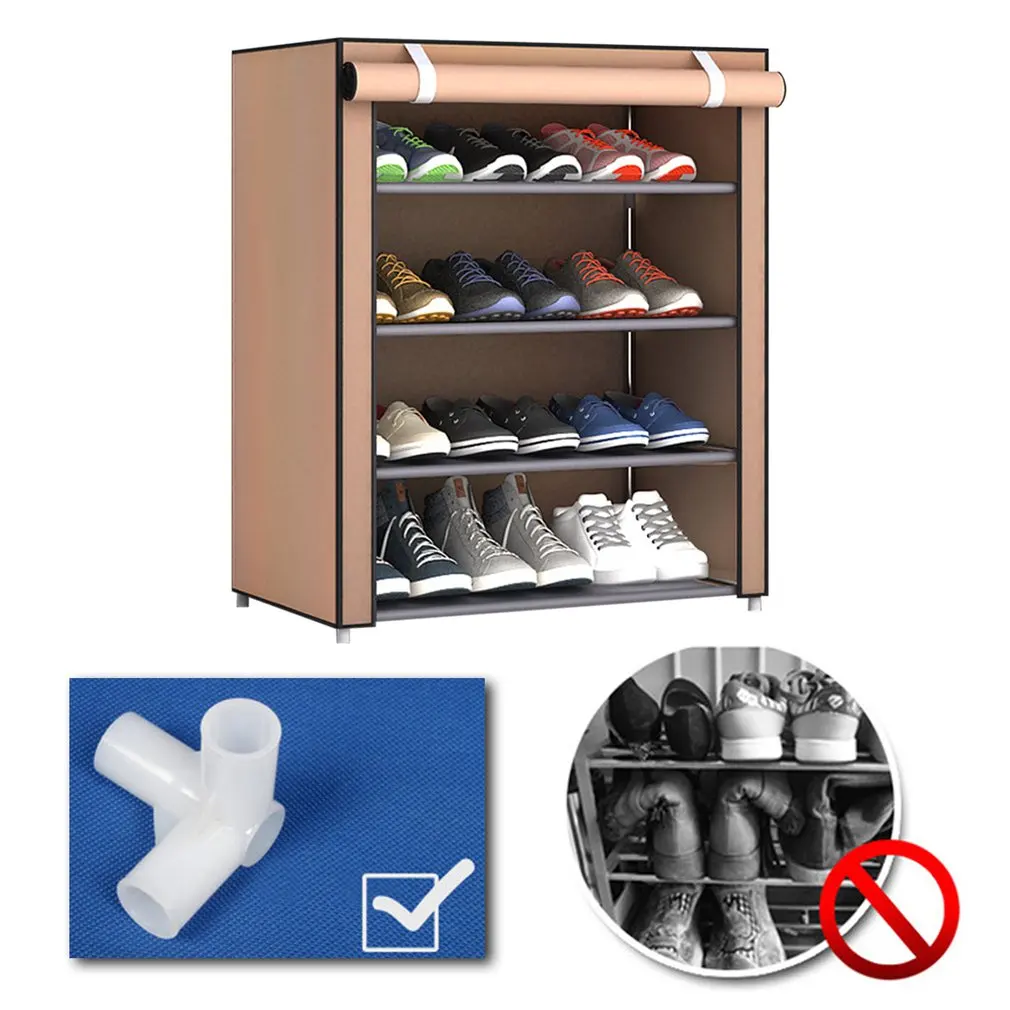 Пылезащитная стойка для обуви из нетканого материала большого размера