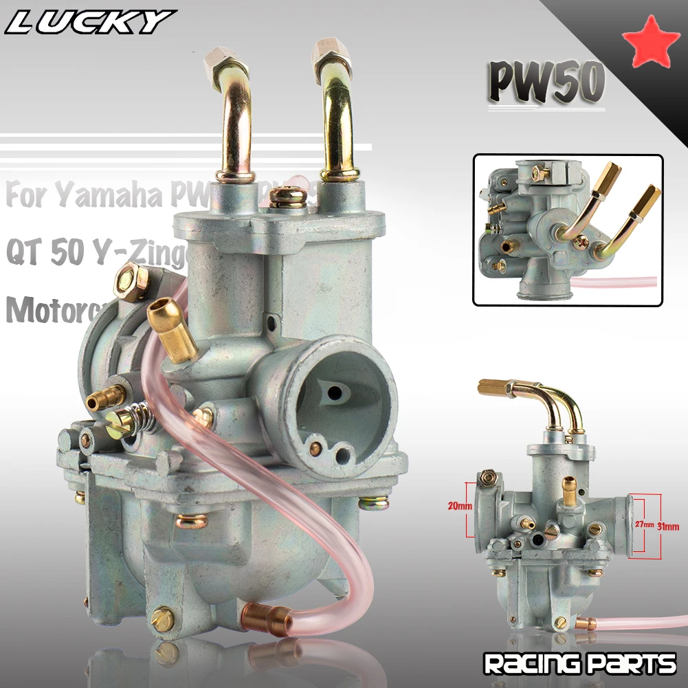 

Карбюратор для мотоцикла Yamaha PW50 pw 50 YF60 QT50 Carb 1981-2009 аксессуары для мотокросса, кроссового мотоцикла, питбайка