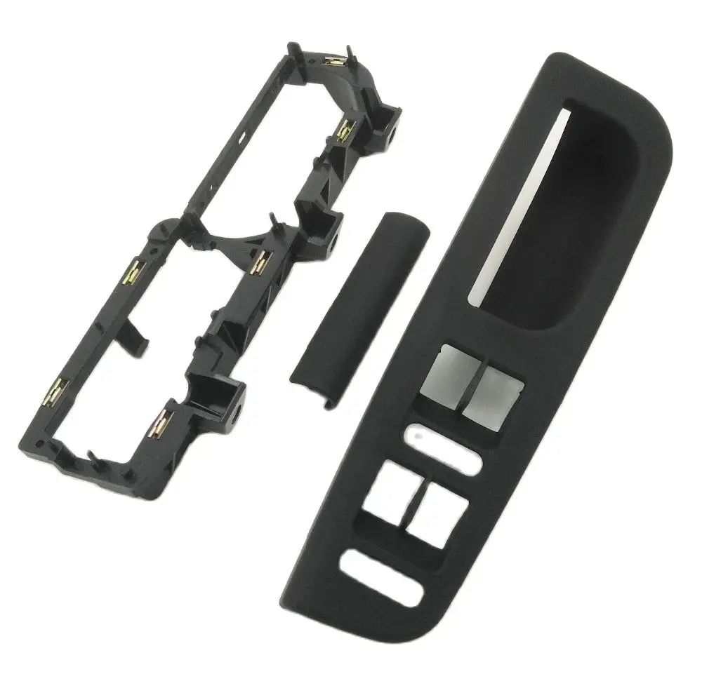 

SKTOO 3Pcs Black Color for VW Passat B5 Interior Door Handle Lifter Switch Bracket Base Caps 3U1867179/3B1867171E/3B0867175