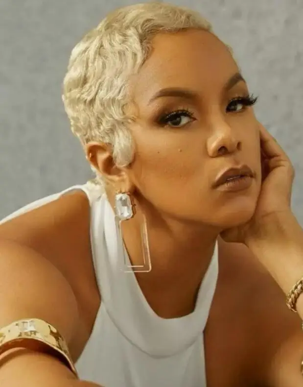 Светлые короткие волосы парики без шнуровки спереди парик