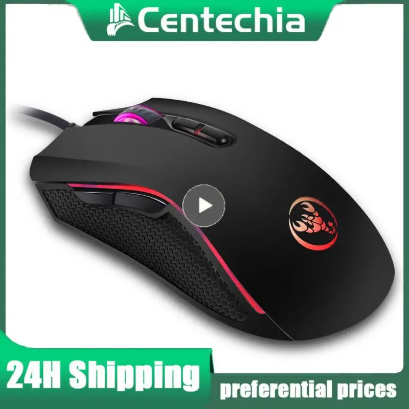 Новинка, Проводная игровая мышь, 1-10 шт., 7 кнопок, 3200DPI, стандартная оптическая USB компьютерная мышь, игровая мышь, мышь для ПК, компьютера, геймера