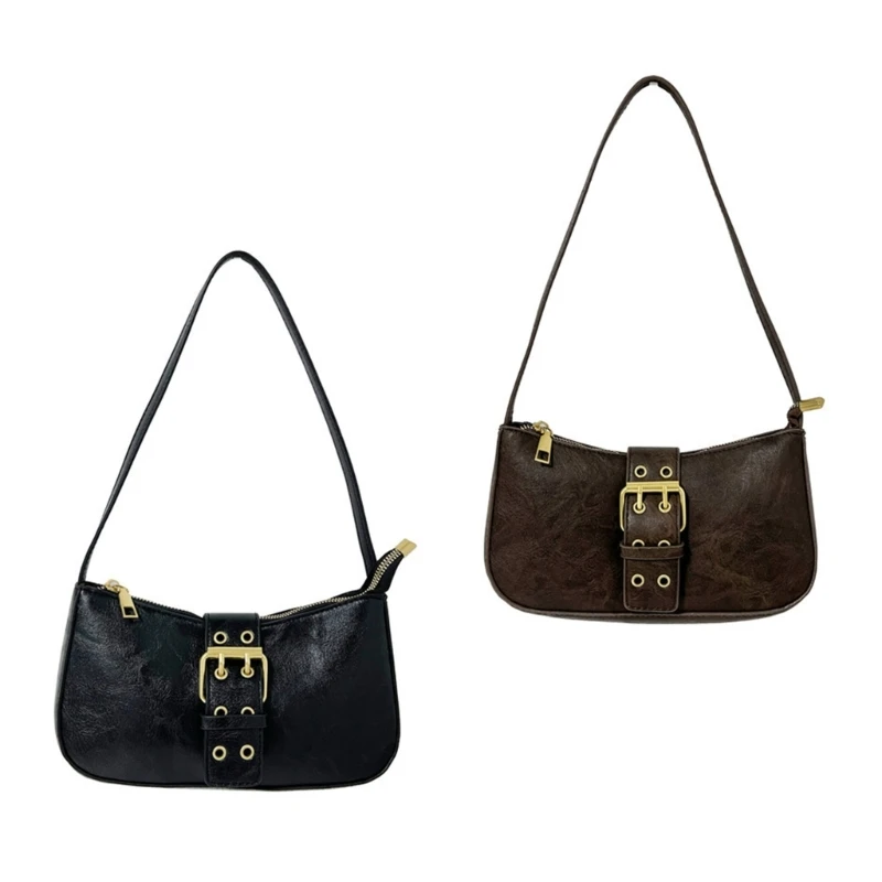 

Waterproof Shoulder Bags for Girl Women Versatile Fashion Handbag Leather Bag