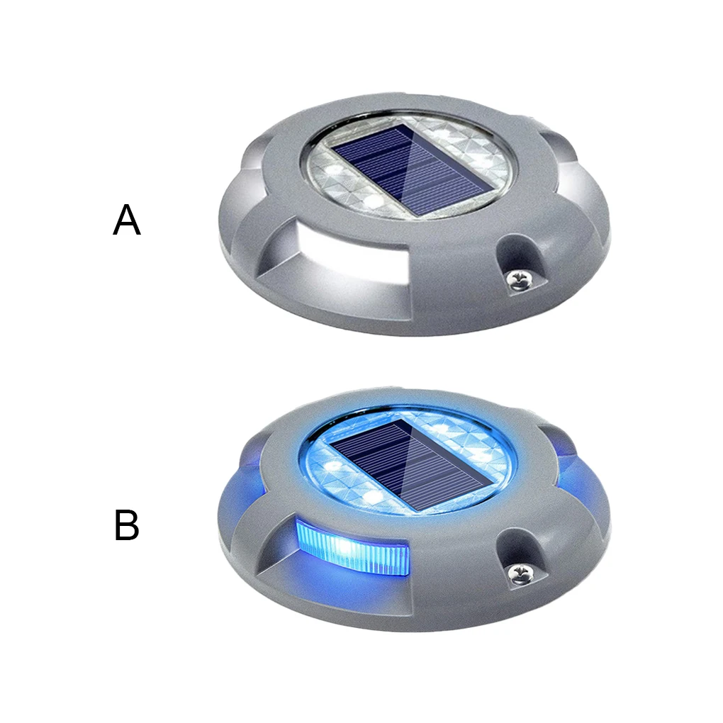 Solar Deck Lights LED Lights 2 Modes Step Lamp Lightweight Road Markers