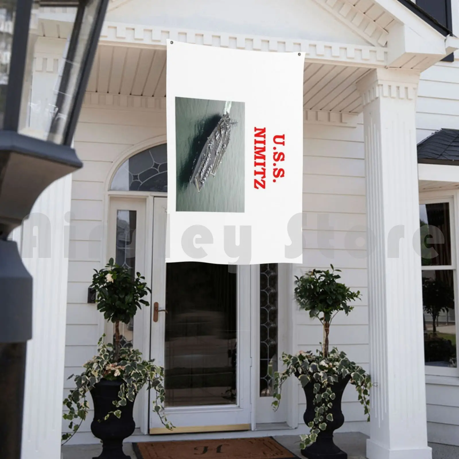 США. Декоративный Автомобильный флаг Nimitz для улицы джимбуфа США ВМС военный