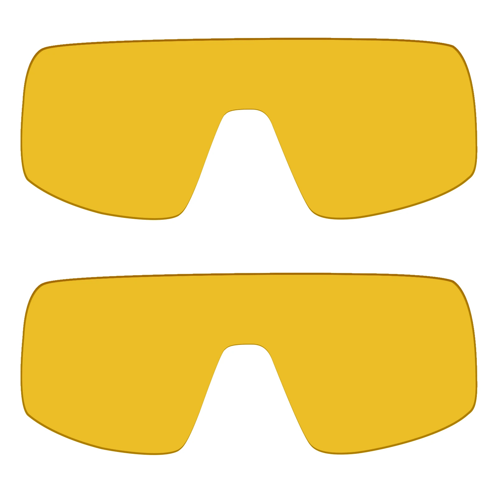 OOWLIT Two Pairs Yellow Non-Polarized Replacement Lenses for Oakley Sutro OO9406 Sunglasses