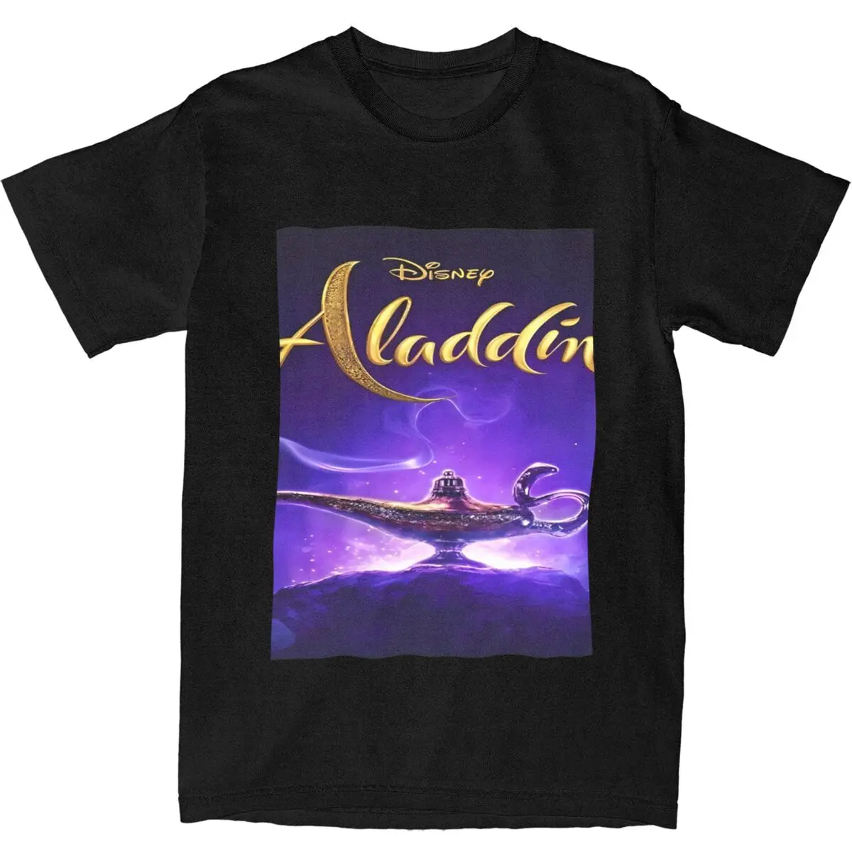 MINISO Футболка с героями мультфильмов Аладдин Жасмин футболки для отдыха уличная