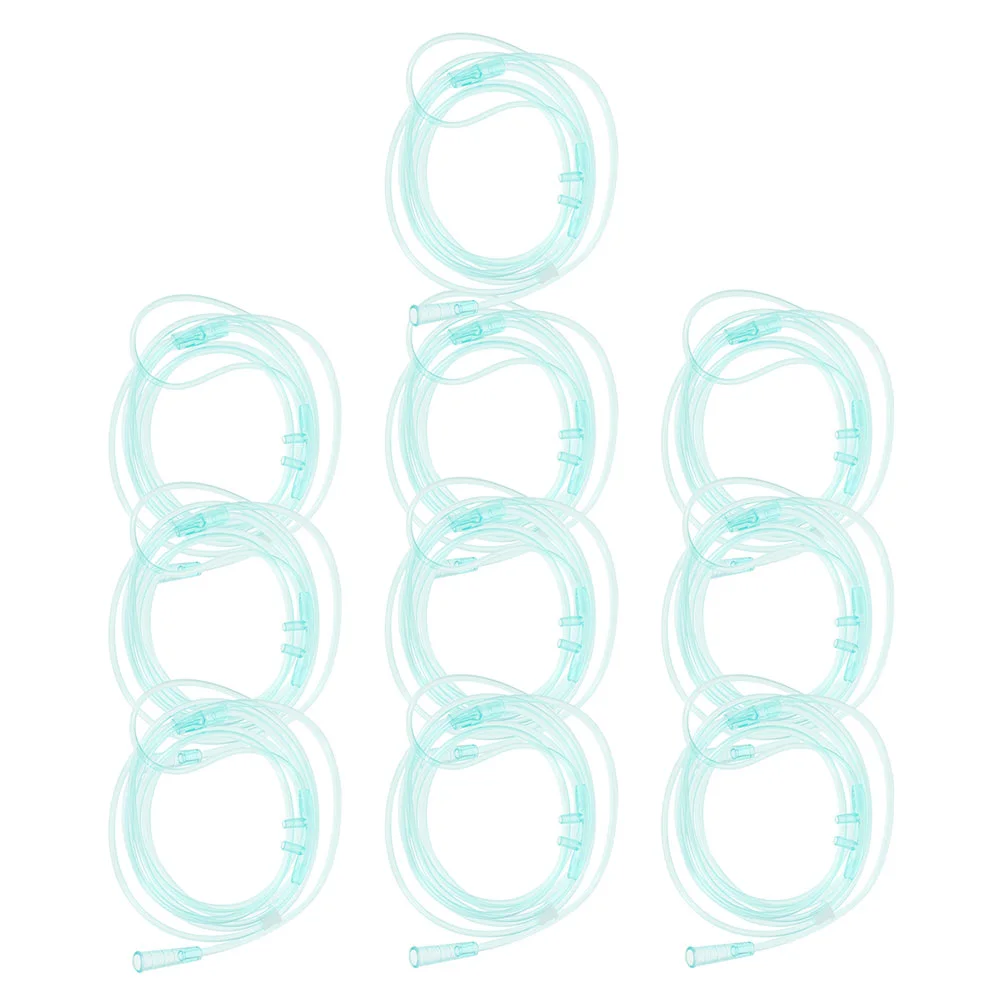 12 шт. одноразовые канюли для носа и кислорода медицинская трубка двойная